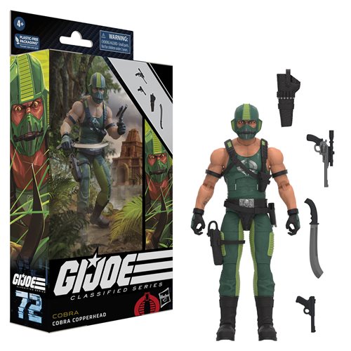 G.I. Joe - Classified Series: (72) Copperhead Action Figure 6-Inch