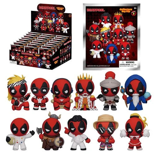 Deadpool Series 6: 3D Foam Bag Clip