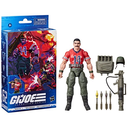 G.I. Joe - Classified Series: (62) Bazooka Action Figure 6-Inch