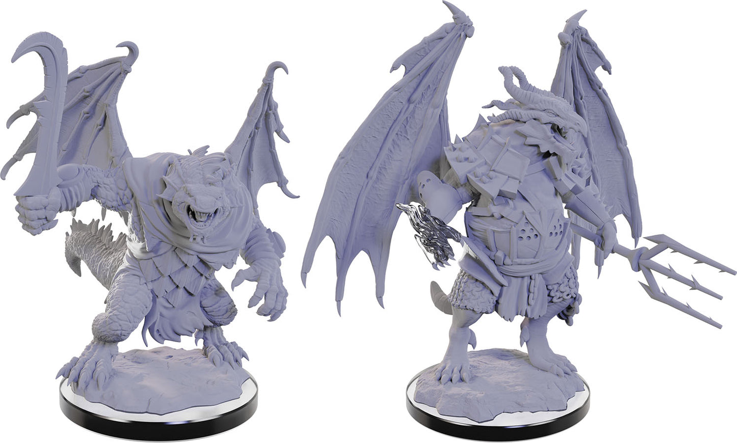 D&D Nolzur's Marvelous Unpainted Miniatures: W22 Draconian Mage & Foot Soldier