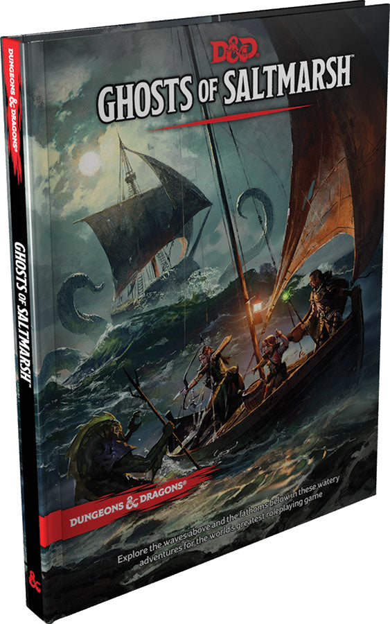 D&D 5e: Ghosts of Saltmarsh Hard Cover