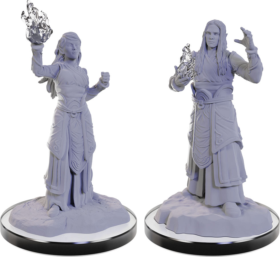 D&D Nolzur's Marvelous Unpainted Miniatures: W22 Elf Wizards