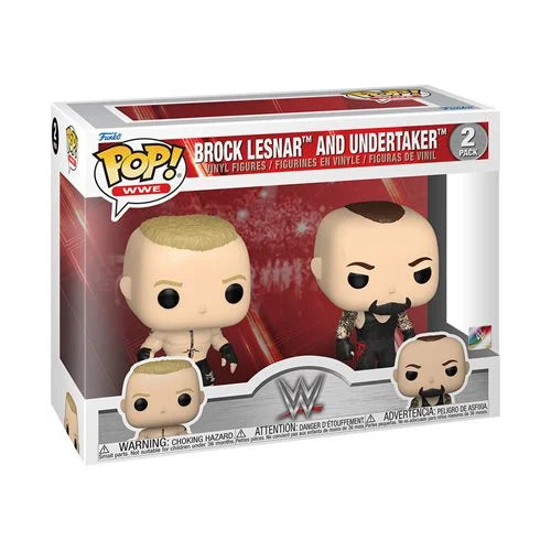 Funko Pop! WWE : Brock Lesnar and Undertaker (2-Pack)