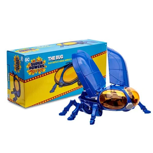 DC Super Powers - The Bug Blue Beetle's Aerial Mobile Headquarters Vehicle