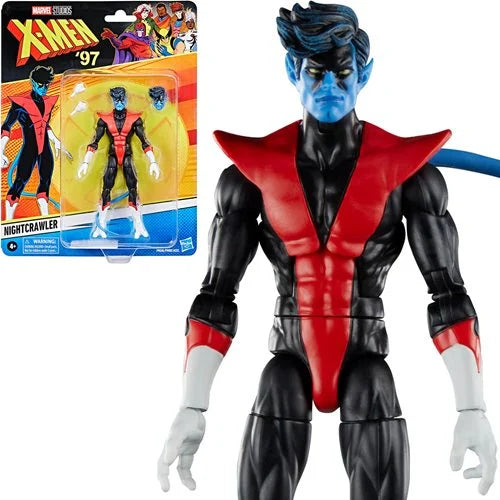 Marvel Legends - X-Men 97: Nightcrawler Retro Card 6-inch Action Figure