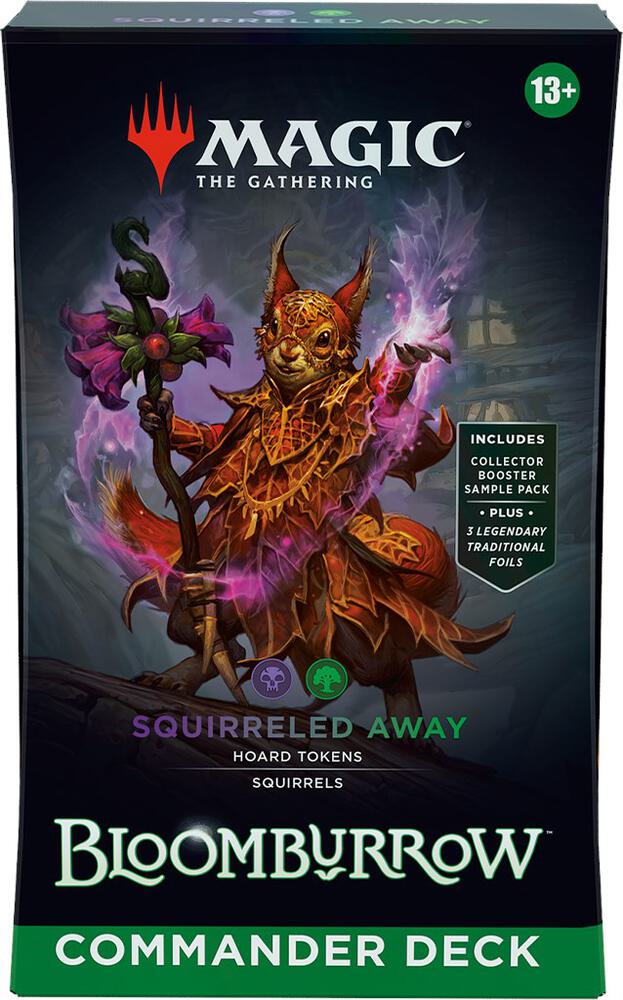 Magic the Gathering CCG: Bloomburrow Commander Deck - Squirreled Away