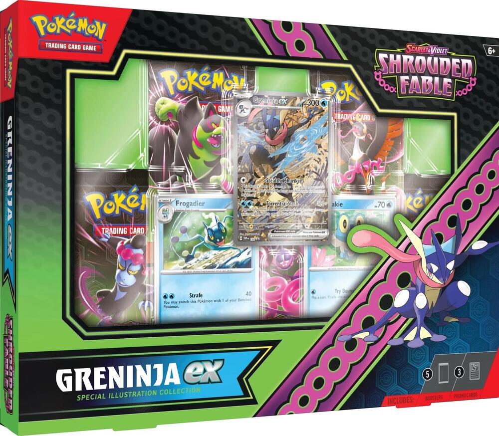 Pokemon TCG: Greninja ex Special Illustration Collection