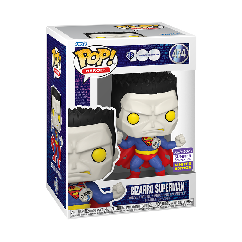 Funko Pop! DC Comics: Bizarro Superman (SDCC 2023 Exclusive)