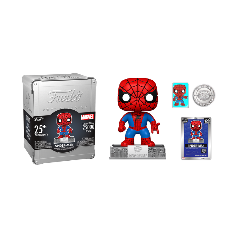 Funko Pop! Marvel: Spider-man 25th Anniversary Pack (SDCC 2023 Exclusive)