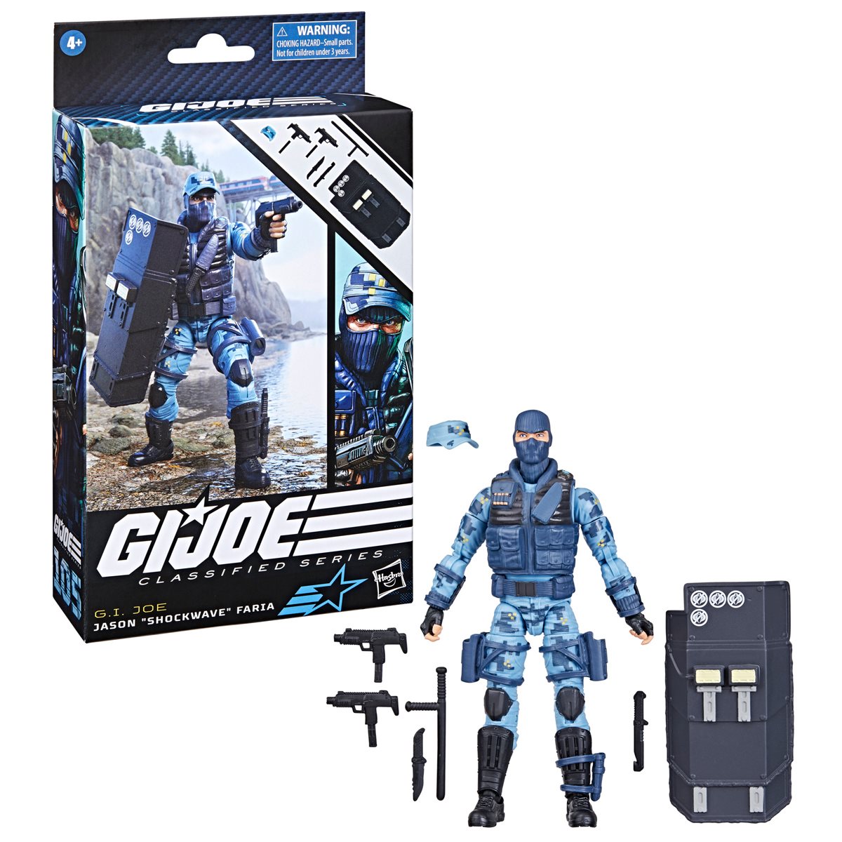 G.I. Joe - Classified Series: (105) Jason Shockwave Faria Figure 6in