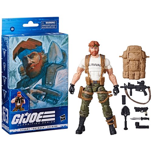 G.I. Joe - Classified Series: (63) Stuart Outback Selkirk Figure 6in