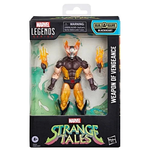 Marvel Legends - Blackheart Build-A-Figure: Strange Tales Weapon of Vengeance Wolverine 6-Inch Action Figure