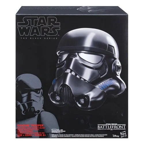 Star Wars: Black Series: Helmet Prop Replica - Shadow Trooper with Electronic Voice-Changer (Exclusive)