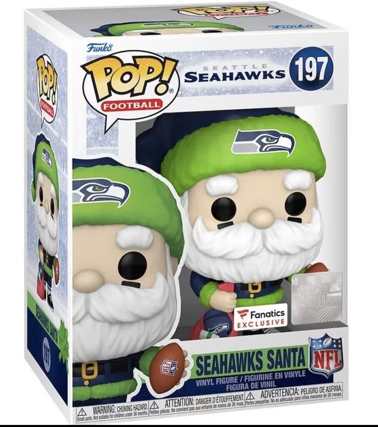 Funko Pop! Seahawks Santa (2023)