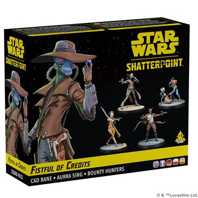 Star Wars Shatterpoint - Fistful of Credits: Cad Bane Squad Pack