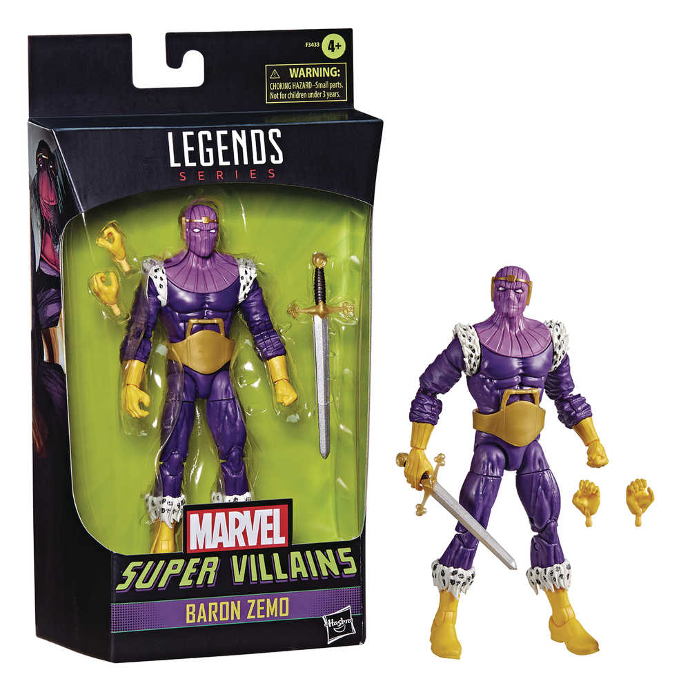 Marvel Legends -Villains Legends 6in Baron Zemo Action Figure