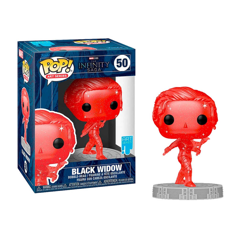 Funko Pop! Artist Series: Infinity Saga - Black Widow Red