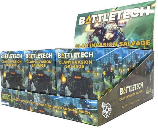 Battle Tech: Clan Invasion Salvage Blind Box
