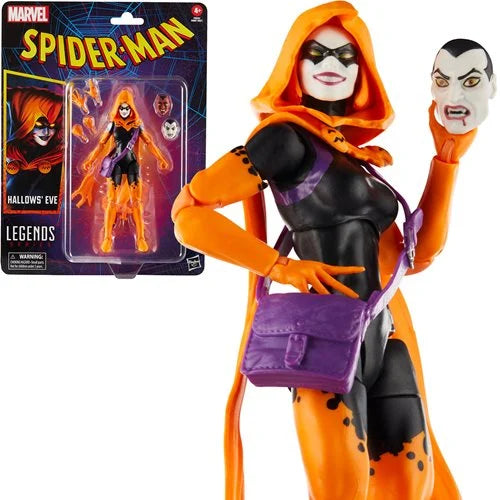 Marvel Legends - Spider-Man: Hallow's Eve Retro Card 6-inch Action Figure