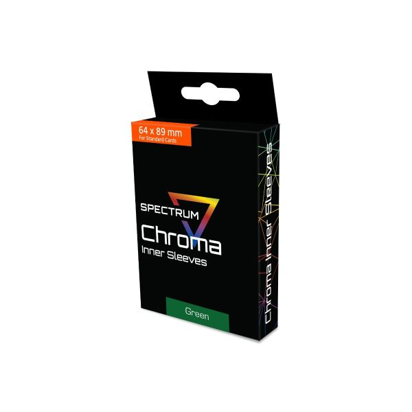 Card Sleeves - Chroma Inner Sleeve: Green (Standard Cards)