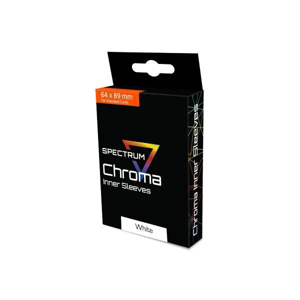 Card Sleeves - Chroma Inner Sleeve: White (Standard Cards)