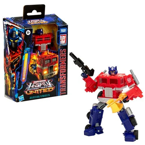 Transformers - Generations - Legacy - United - Deluxe Class: G1 Universe Optimus Prime