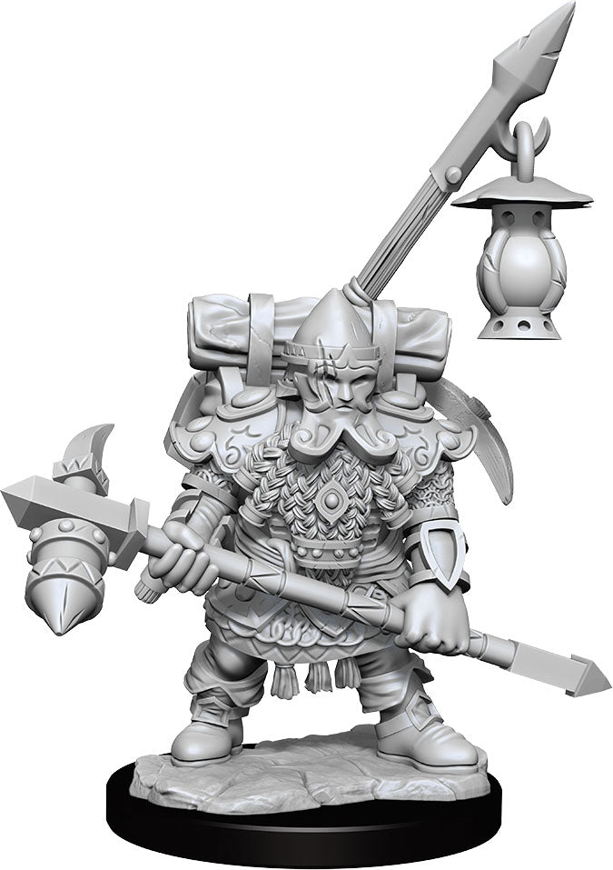 D&D Frameworks - W01 Dwarf Fighter Male