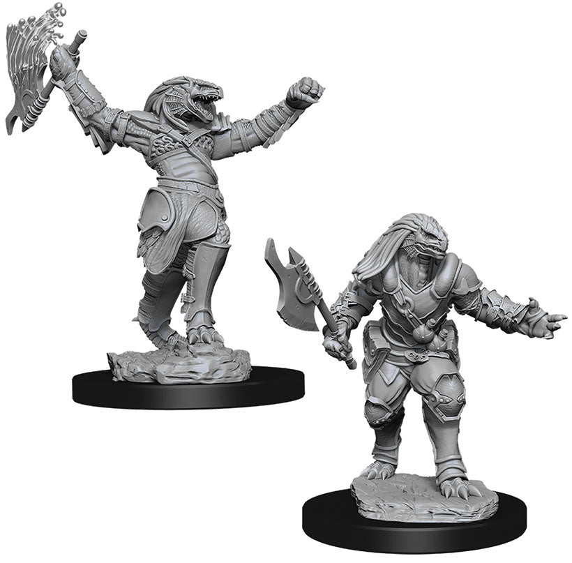 D&D Nolzur's Marvelous Unpainted Miniatures - W11 Female Dragonborn Fighter