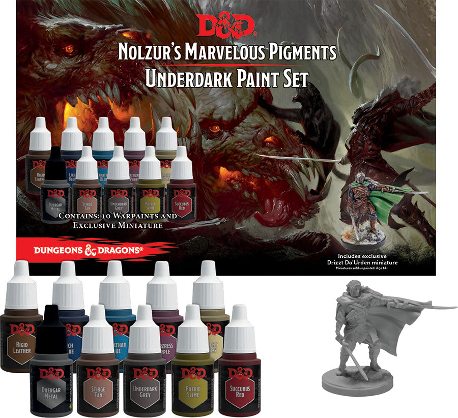 D&D Nolzur`s Marvelous Pigments: Underdark Paint Expansion Set