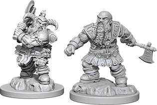 D&D Nolzur's Marvelous Unpainted Miniatures - W06 Dwarf Male Barbarian