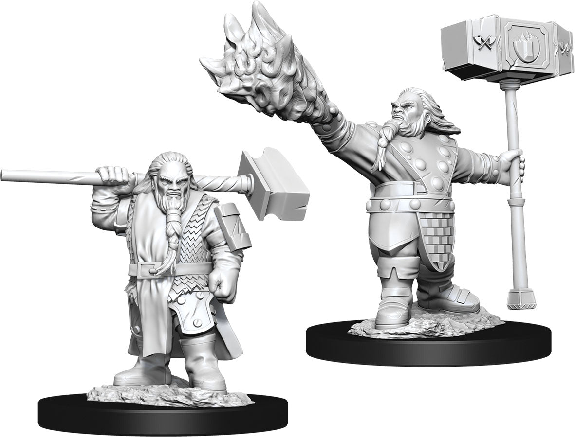D&D Nolzur's Marvelous Unpainted Miniatures - W11 Male Dwarf Cleric