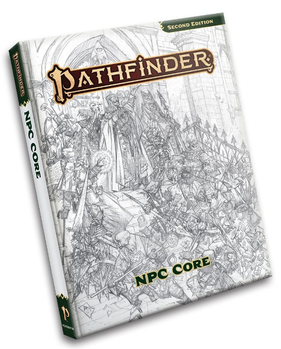 Pathfinder RPG: NPC Core Hardcover (2nd Edition) (Sketch Cover Edition)