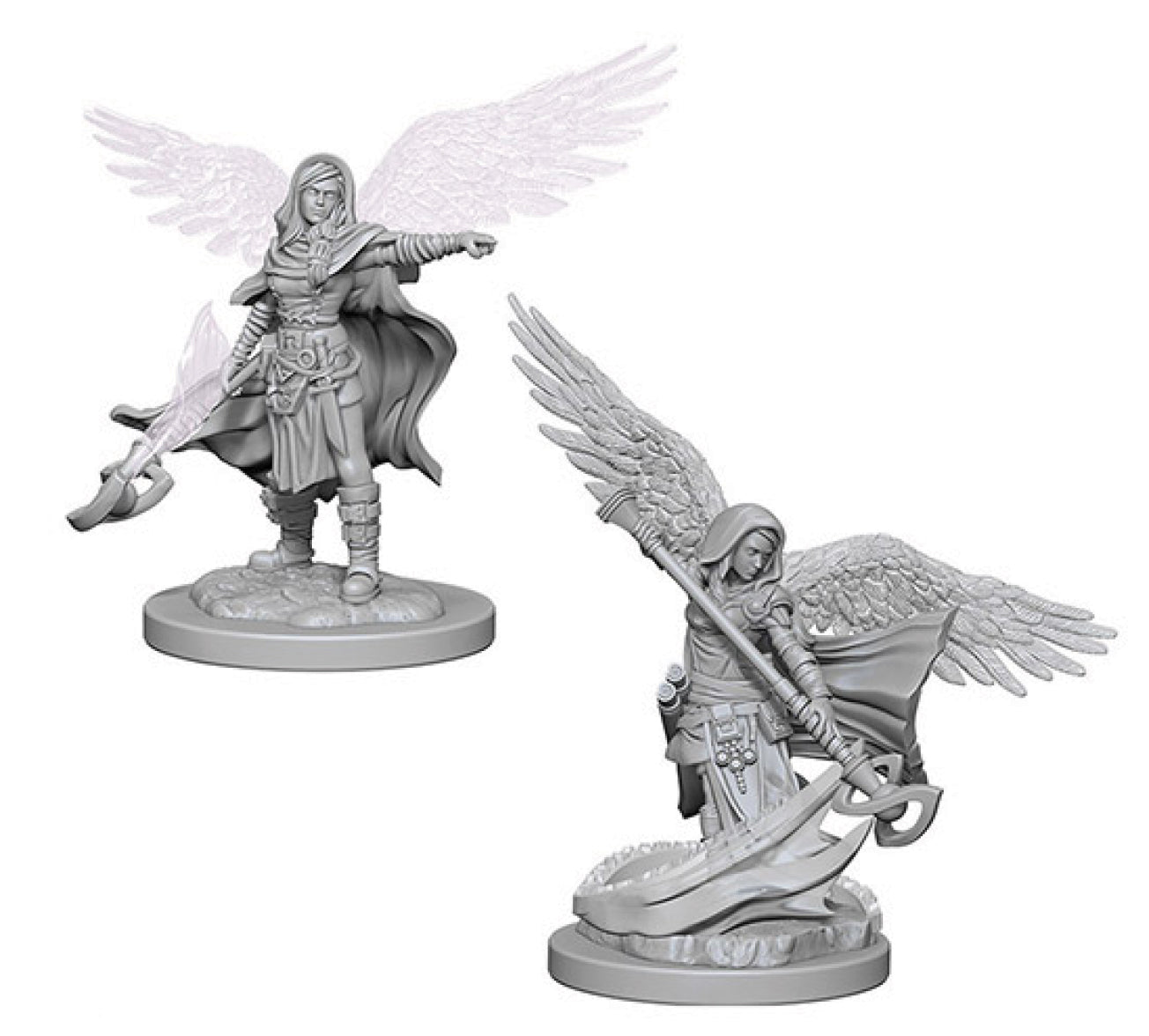 D&D Nolzur's Marvelous Unpainted Miniatures - W04 Aasimar Female Wizard