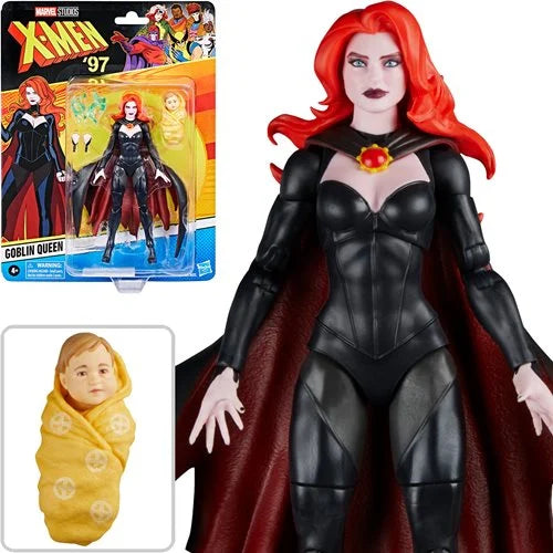 Marvel Legends - X-Men 97: Goblin Queen Retro Card 6-inch Action Figure
