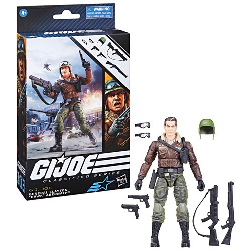 G.I. Joe - Classified Series: (103) General Hawk Clayton Abernathy 6 inch Figure