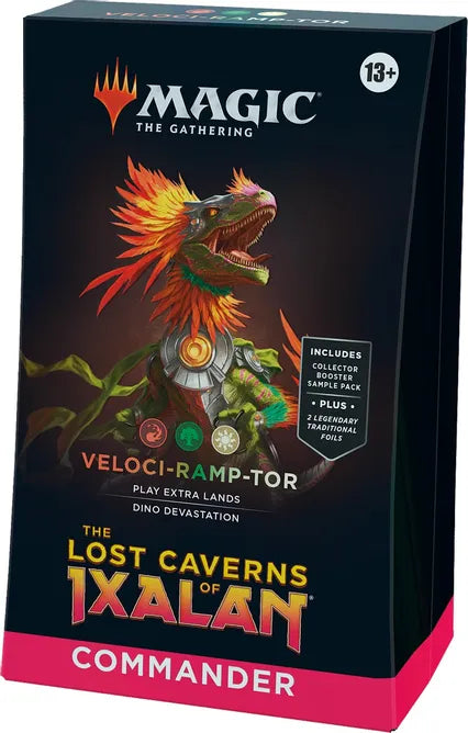Magic the Gathering CCG: Lost Caverns of Ixalan - Veloci-Ramp-Tor Commander Deck