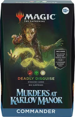 Magic the Gathering CCG: Murders at Karlov Manor Commander Deck - Deadly Disguise