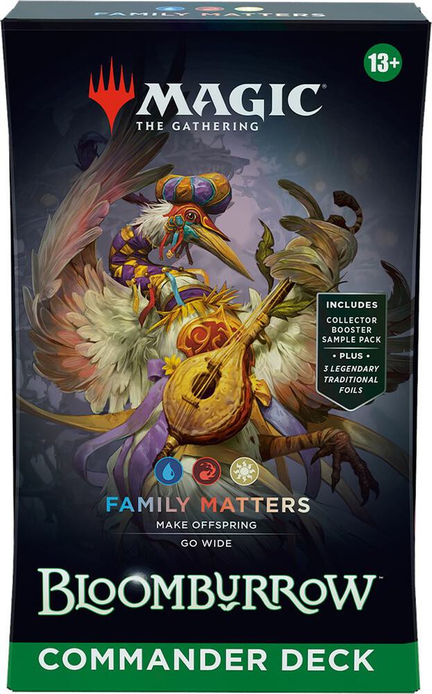 Magic the Gathering CCG: Bloomburrow Commander Deck - Family Matters