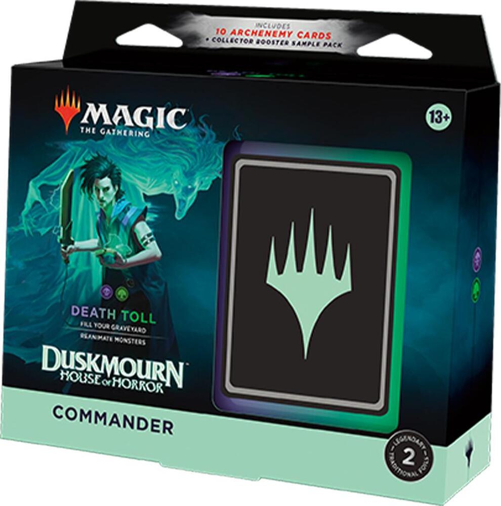 Magic the Gathering CCG: Duskmourn: House of Horror Commander Deck - Death Toll