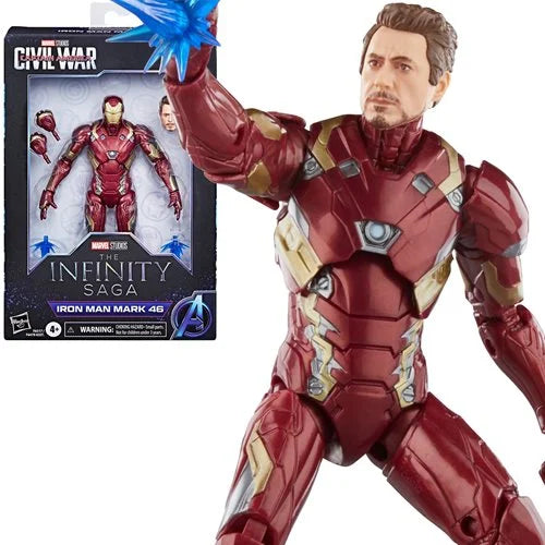 Marvel Legends - Infinity Saga: Captain America: Civil War: Iron Man Mark 46  6in Action Figure