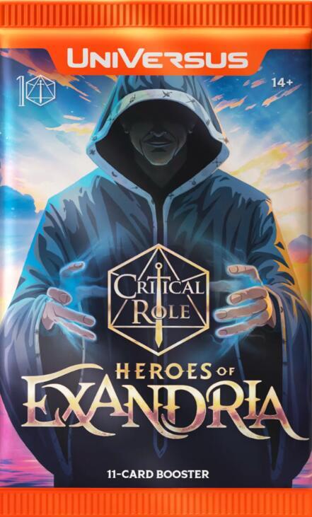 UniVersus CCG - Critical Role: Heroes of Exandria Booster Pack