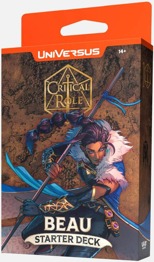 UniVersus CCG - Critical Role: Heroes of Exandria Starter Deck - Beau