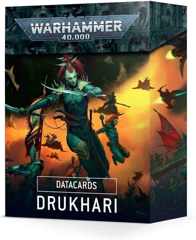 Warhammer 40K - Datacards: Drukhari (9th ed)