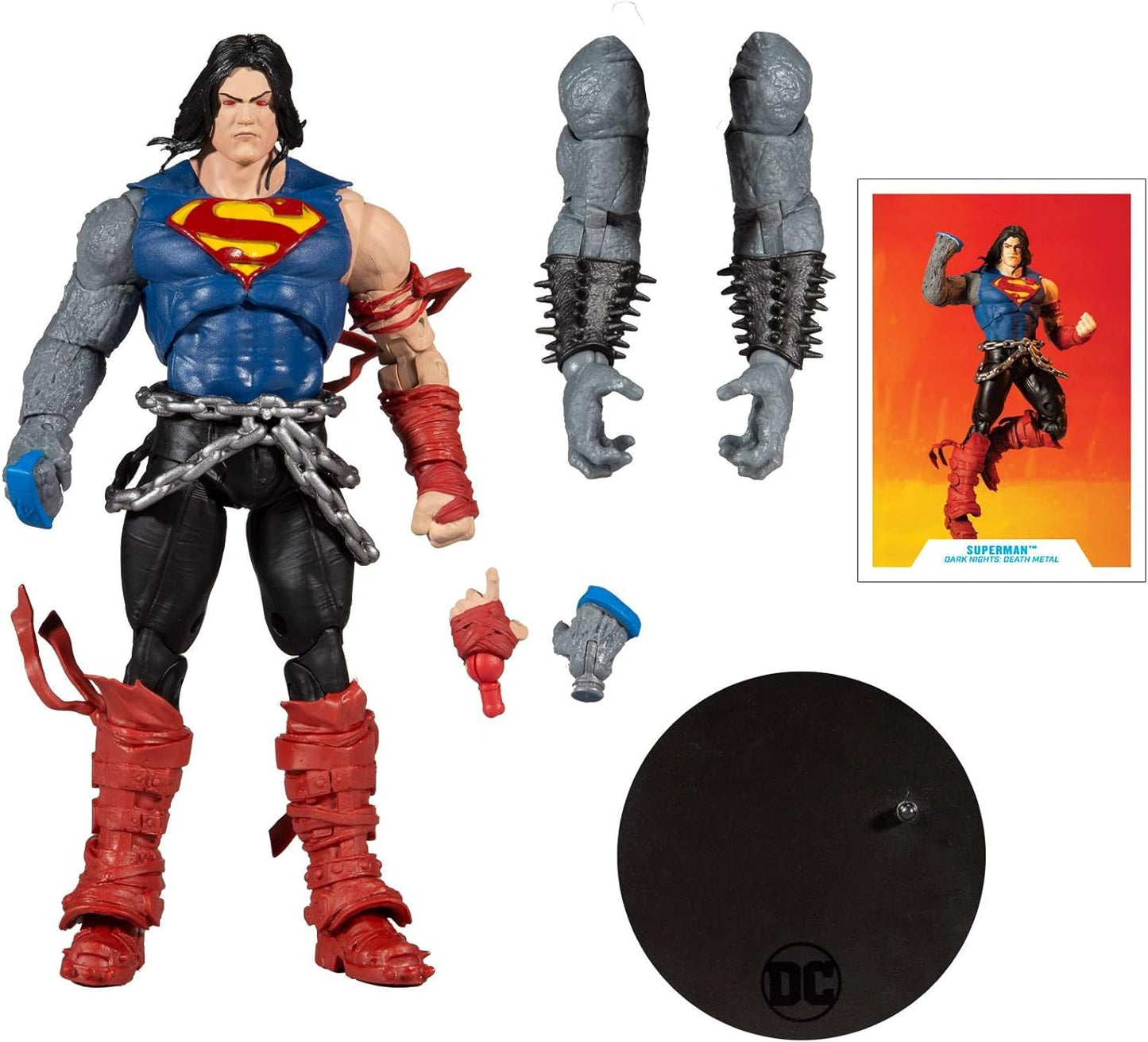 DC Multiverse - Superman (Build Darkfather) 7-inch Action Figure