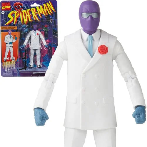 Marvel Legends - Retro Spider-man: The Rose Retro Card 6-inch Action Figure