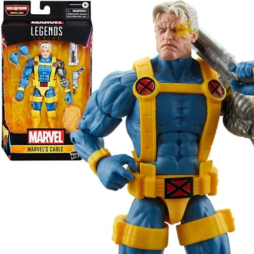 Marvel Legends - Zabu Build a Figure: Cable 6-Inch Action Figure