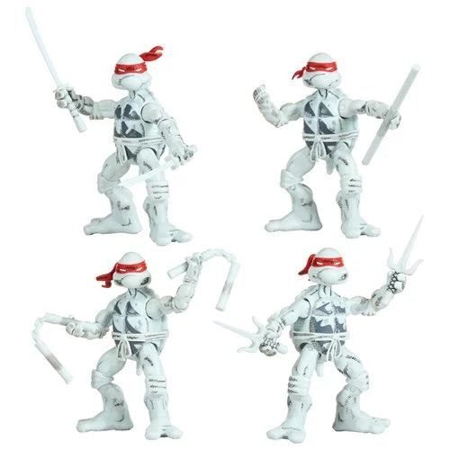 TMNT: Classic Comic Book Series Black and White (4-Pack)