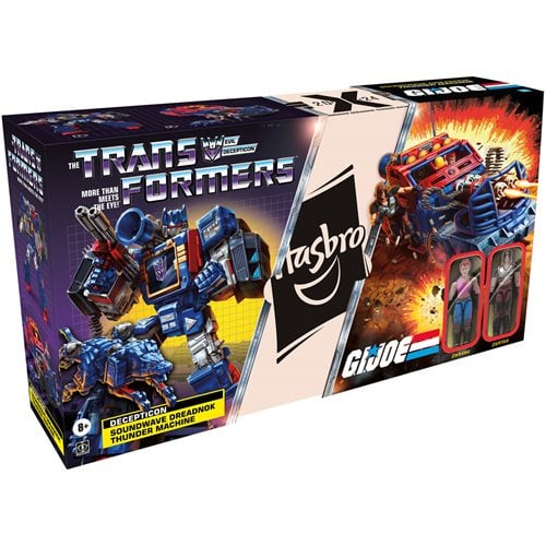Transformers Collaborative: G.I. Joe Mash-Up: Soundwave Dreadnok Thunder Machine, Zartan and Zarana Action Figures
