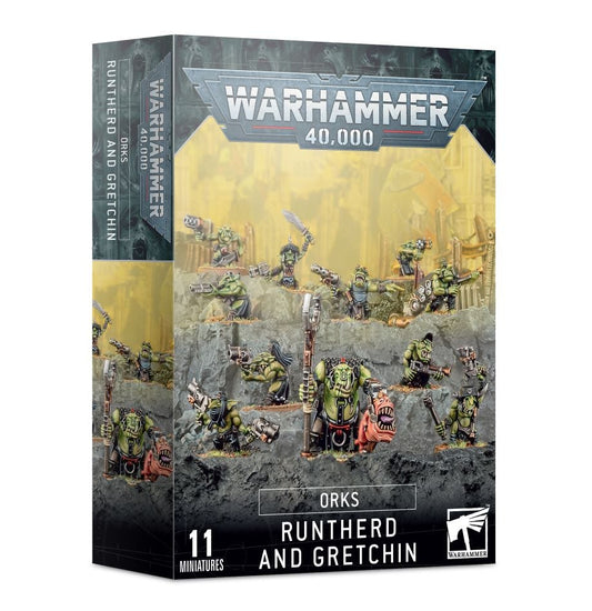 Warhammer 40k - Orks: Runtherd and Gretchin