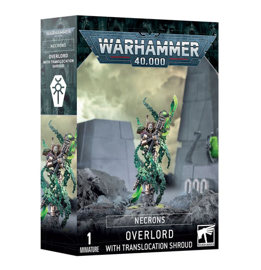 Warhammer 40k - Necrons: Overlord with a Translocation Shroud (49-70)